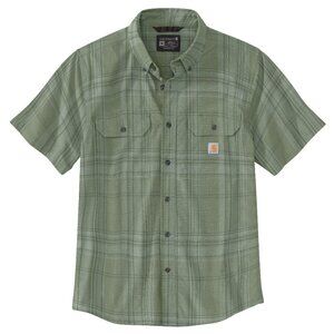 NWOT Carhartt Loose Fit Midweight Short-Sleeve Plaid Shirt Large